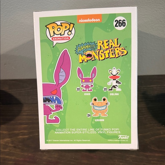 Funko pop #266 - Aaahhh!! Real Monsters - Ickis - Picture 3 of 4